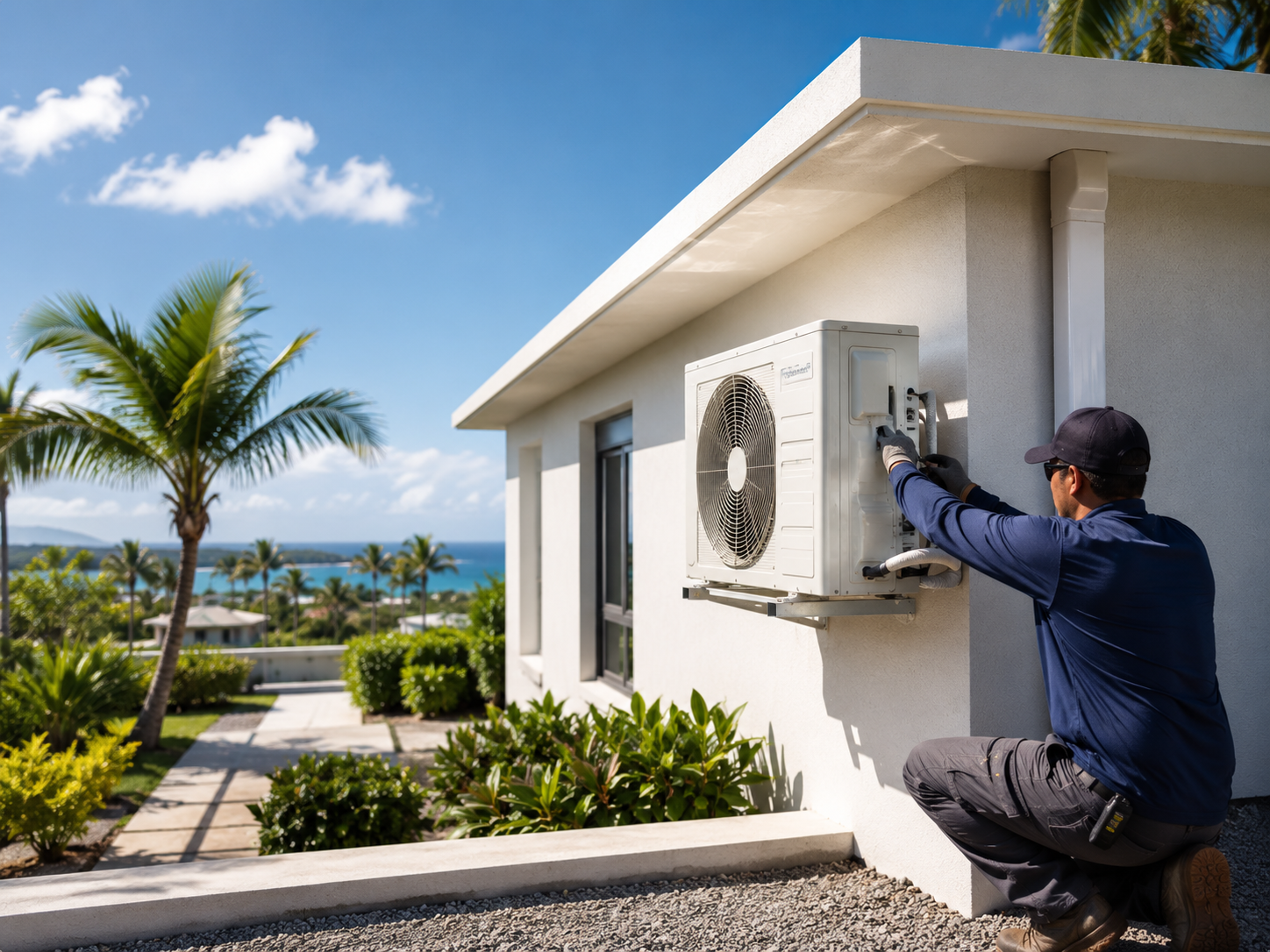 Instalación de aire acondicionado en Barranquitas, Puerto Rico